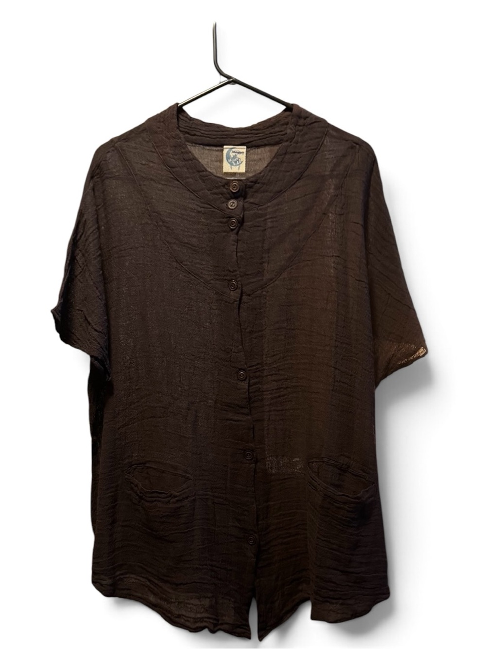 Jaded Gypsy - Lunch Top - L/XL -Brown -A143